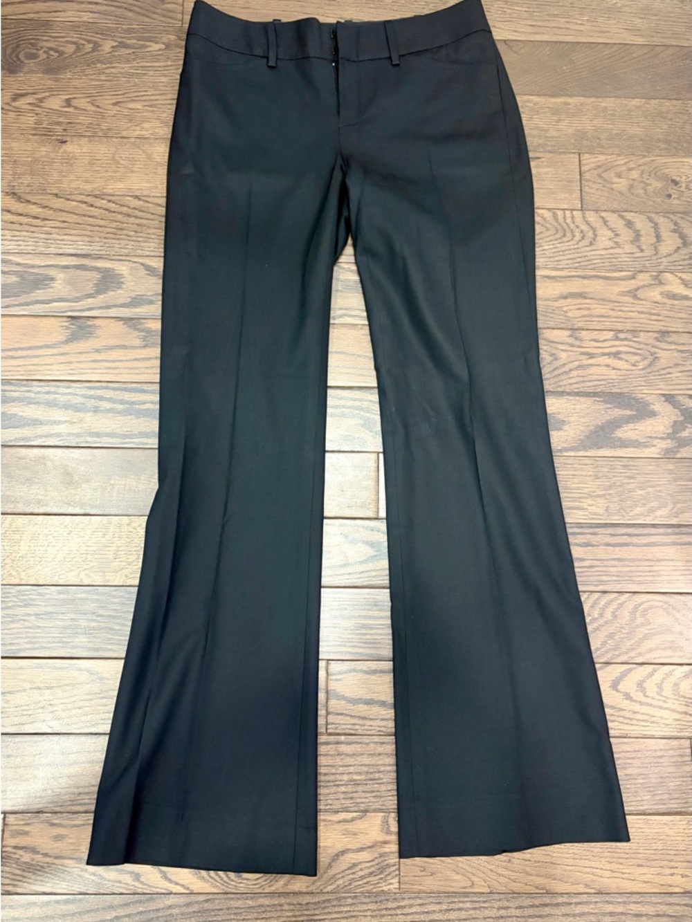 Club Monaco Black Flared Dress Pants